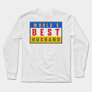 World's Best Husband Long Sleeve T-Shirt